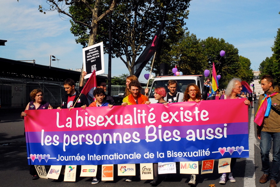 Pride Fr 3ème Marche De La Journée Internationale De La Bisexualité